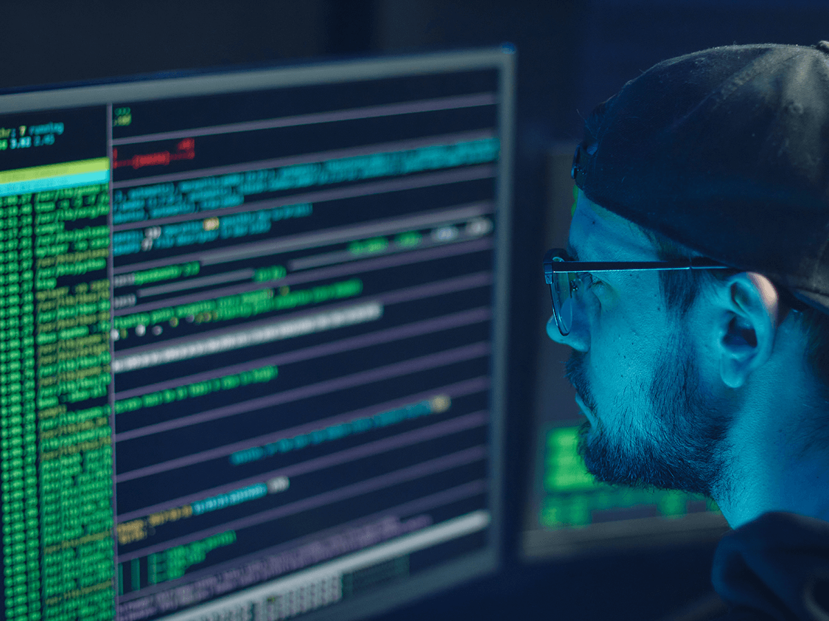 Tech guy breaking into cybersecurity to protect data
