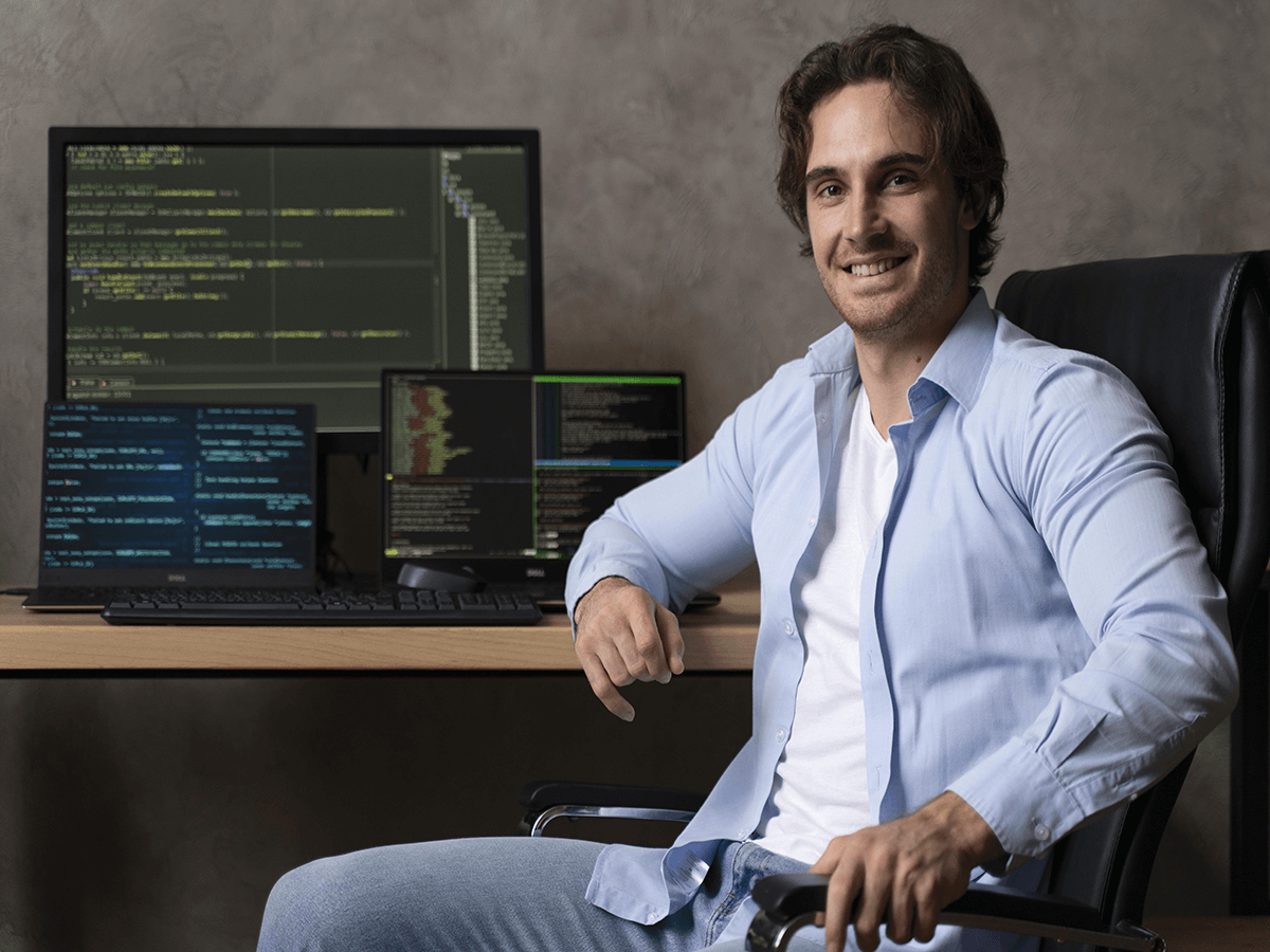 Data security professional with cyber security degree.