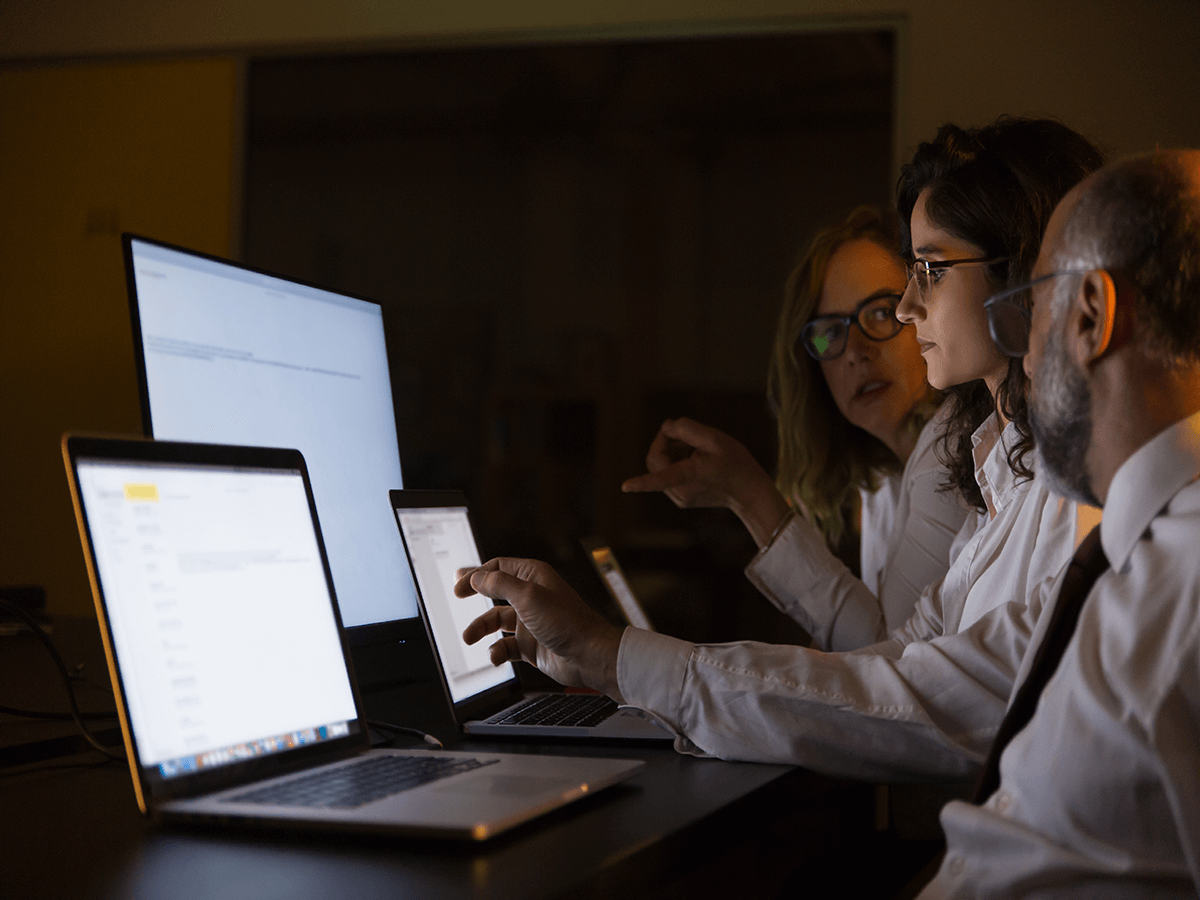 Forensics in cyber security interpreting evidence of cybercrimes.