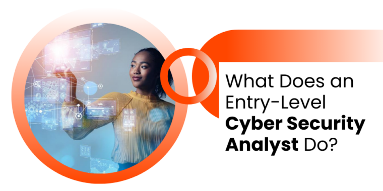 What does an entry-level cyber security analyst do