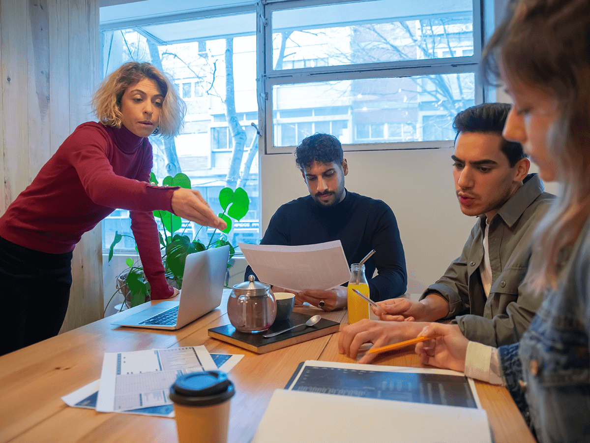 Analysts using AI for the future of cyber security analytics.