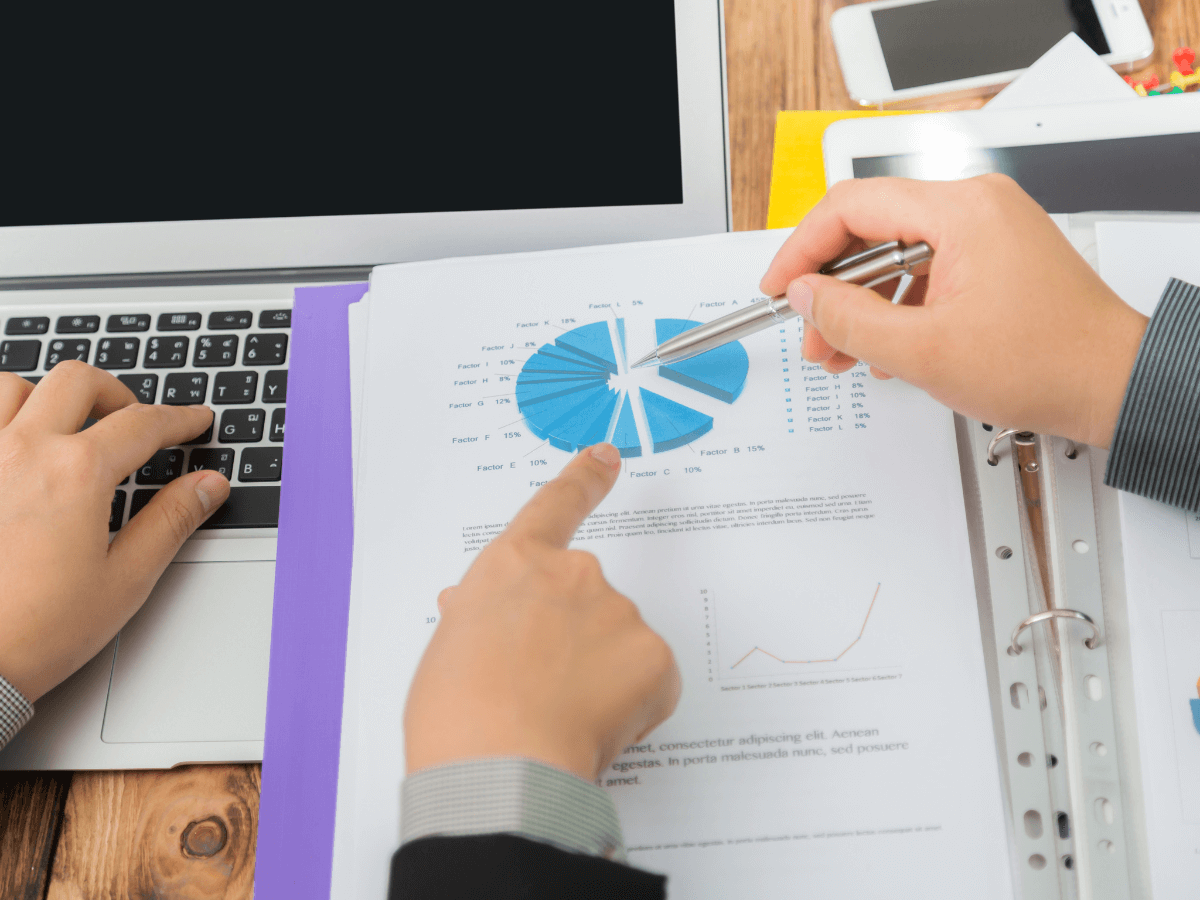Data scientists analysing information using data science methods.