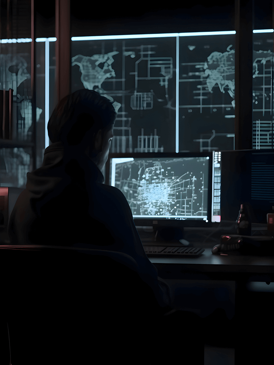 Business security department understanding why cyber security is important.